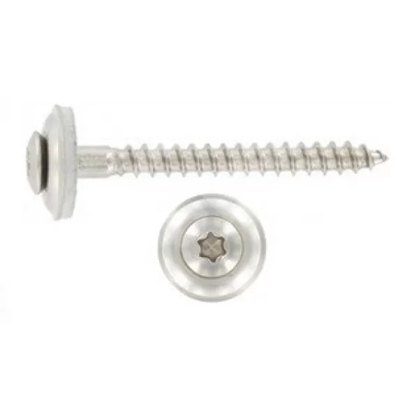 Šroub klemp.DIN 7995 s podložkou 4,5x30mm TX20 nerez