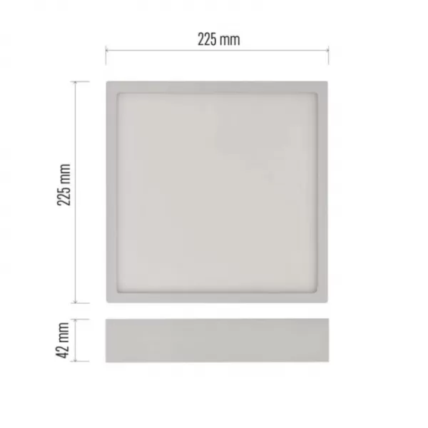 EMOS LED panel NEXXO př. čtv. 21W (ZM6145)