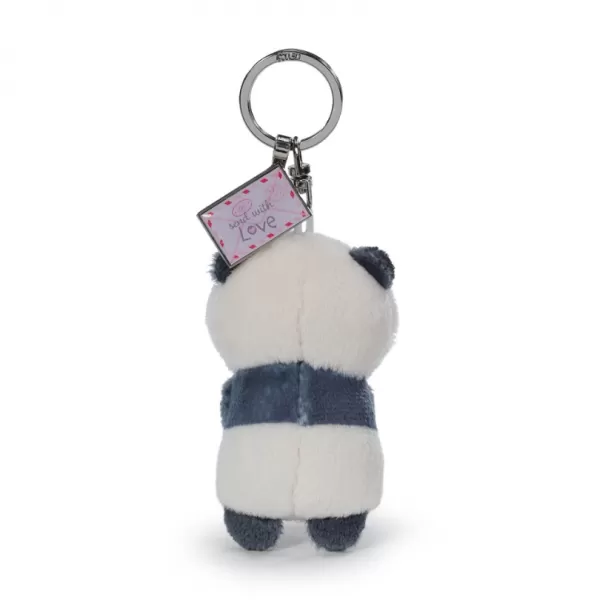 NICI Klíčenka Panda Love s kovovým přívěskem, 8 cm