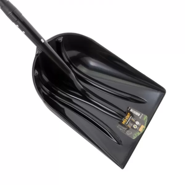 PROCRAFT Lopata na sníh a obilí 36,5cm plast.se sklolaminátovou násadou dlouhá 150cm GPS-1500