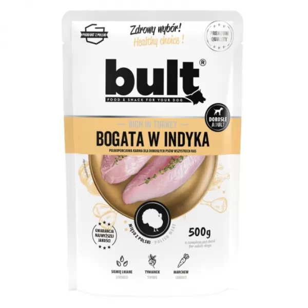 JUKO BULT kapsa pro psy s krůtou 500g