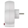 EMOS Zásuvka rozbočovací 2x vyp. 1xUSB-A+1xUSB-C