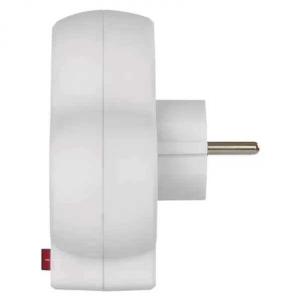EMOS Zásuvka rozbočovací 2x vyp. 1xUSB-A+1xUSB-C