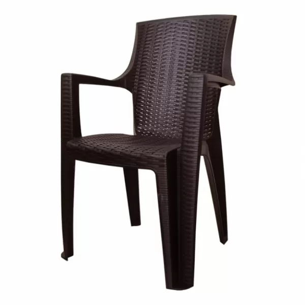 Křeslo Amelia, wenge,polyratan MP1454
