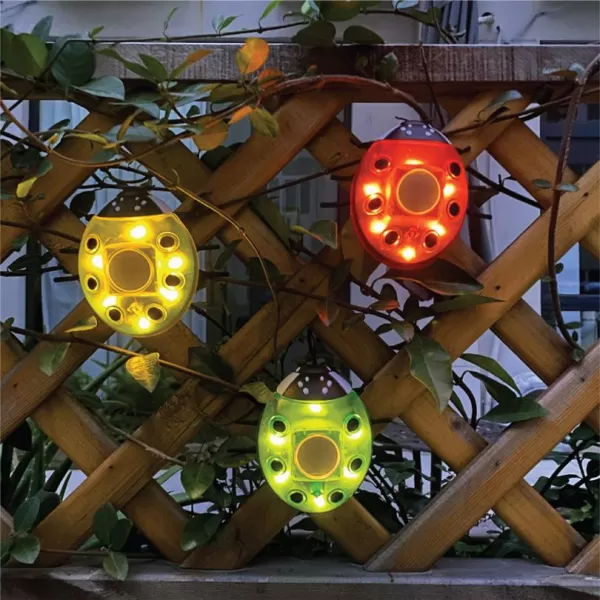 NIPEKO Solár LED beruška 15x12 TB žlutá
