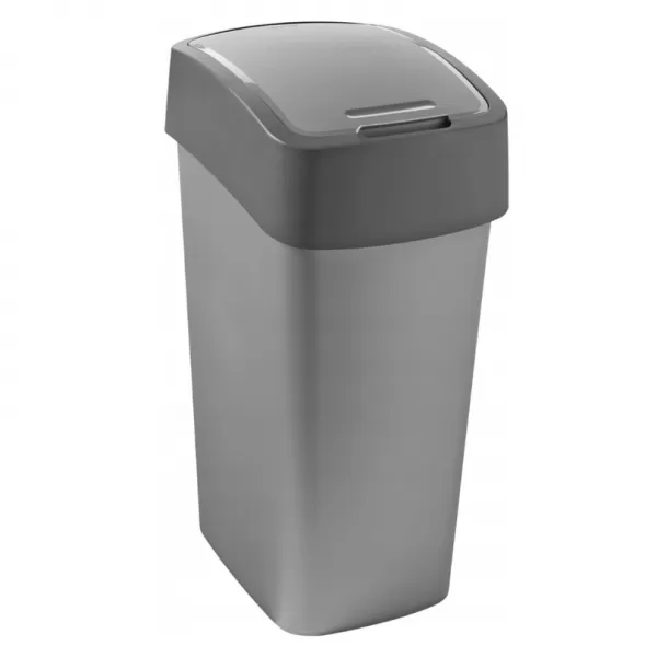 Odpadkový koš Flipbin 45l šedý