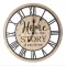 Hodiny nástěnné dřevo/kov Home pr.60cm