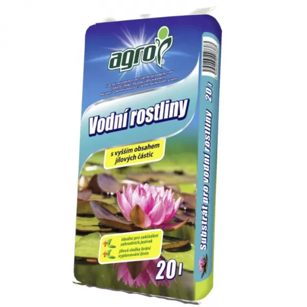 AGRO Substrát pro vodní rostliny 20 l