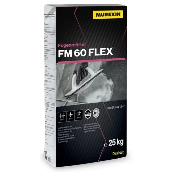 MUREXIN Spárovací hmota FM 60 FLEX ANTHRAZIT 25 kg