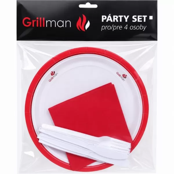 GRILLMAN Party set pro 4osoby