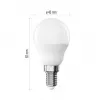 EMOS LED CLS MINI GLOBE 4,2W (40W) 470lm E14 WW