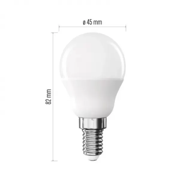 EMOS LED CLS MINI GLOBE 4,2W (40W) 470lm E14 WW