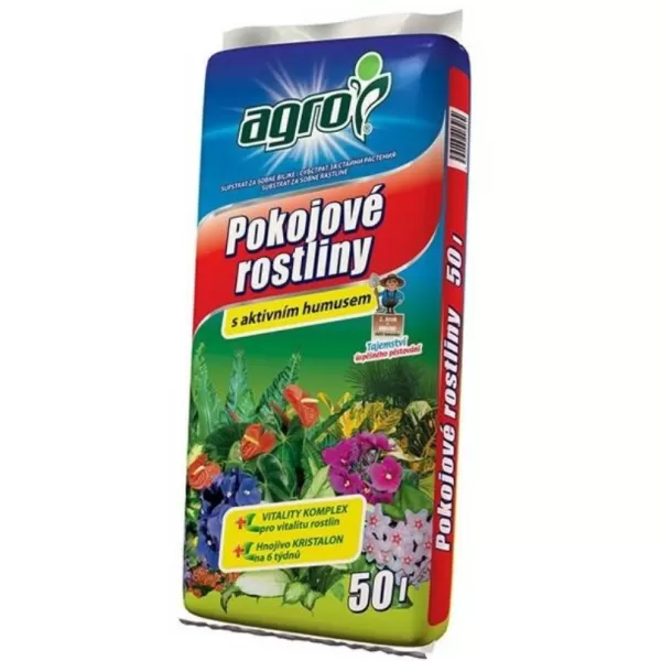 AGRO Substrát pro pokojové rostliny 50 l