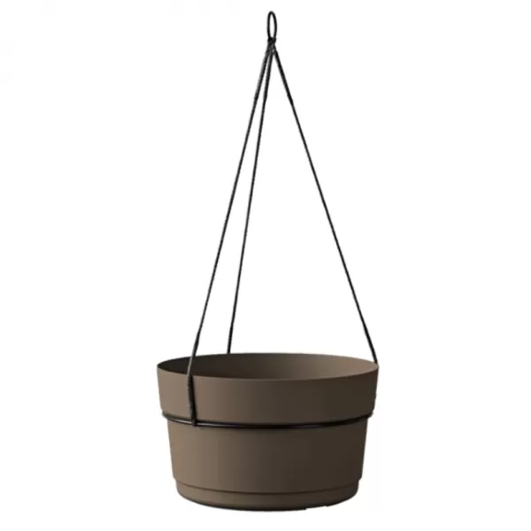 Mísa závěsná LOTUS 32cm samozavlažovací taupe