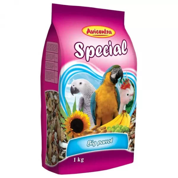 JUKO Avicentra Velký papoušek speciál 1kg