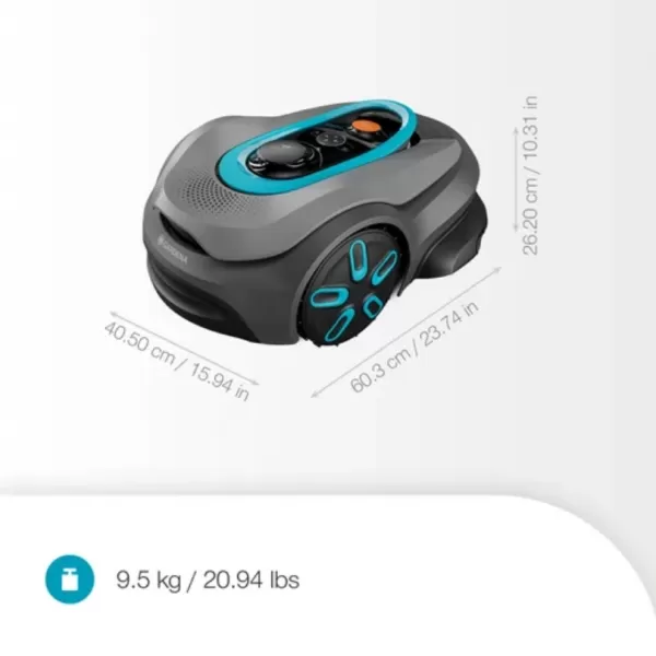 Gardena Sekačka smart SILENO sense 400 m2