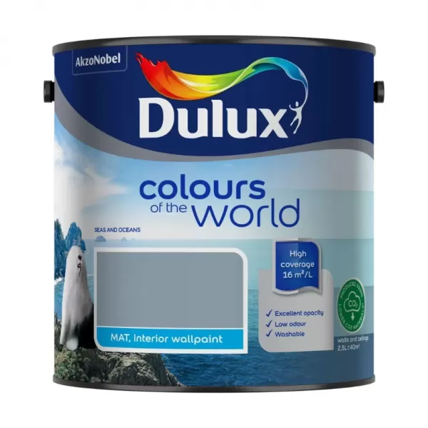 DULUX CoW Pastelový kobalt 2,5l