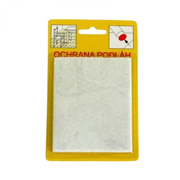 Ochrana podlah filcová 108 82x10mm blistr bílá 1ks