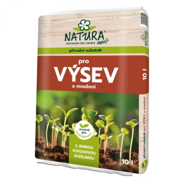 AGRO NATURA Substrát pro výsev 10L