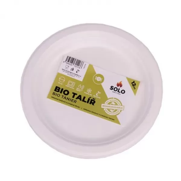SOLO Talíř kulatý 17cm/12ks