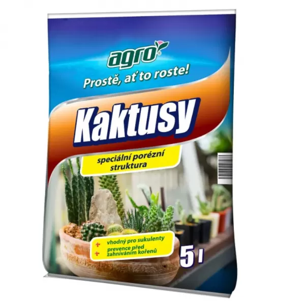 AGRO Substrát pro kaktusy 5 l