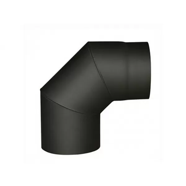 Koleno kouřové 130mm/90st t. 1,5mm