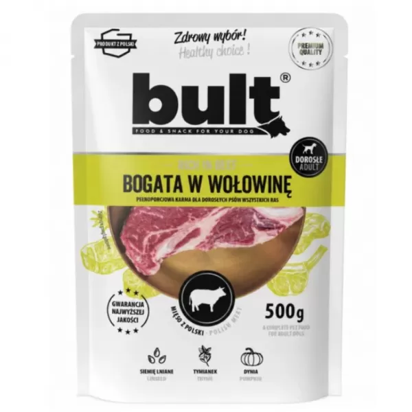 JUKO BULT kapsa pro psy s hovězím 500g