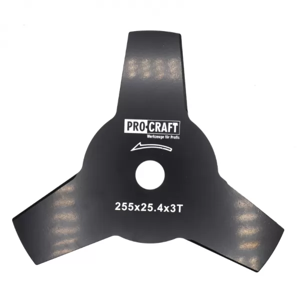 PROCRAFT Nůž křovinořezu D255 25.4 3T
