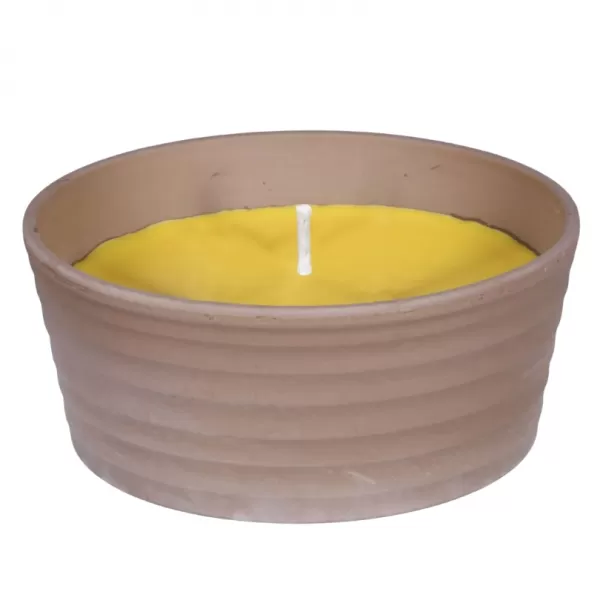 Svíčka SIRIUS proti hmyzu CITRONELLA d13x6h