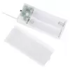 LED dekorace dřevěná - vesnička, 60cm, 2x AA, teplá bílá, časovač DCWW41