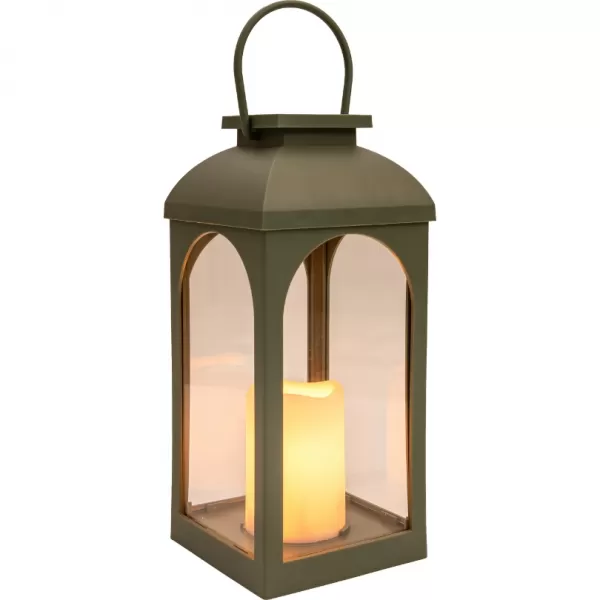 NIPEKO LED solár.metal-olive TB 27x11cm