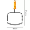 Fiskars Škrabka na plevek 16cm OneClick