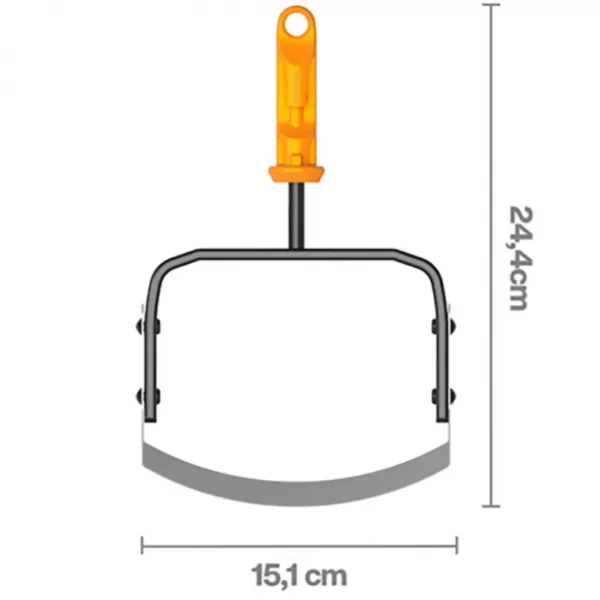 Fiskars Škrabka na plevek 16cm OneClick