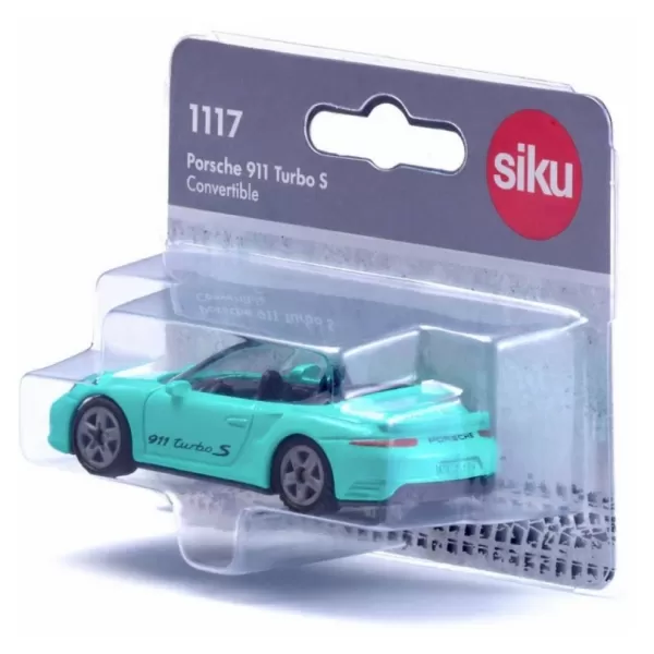 SIKU Blister - Porsche 911 Turbo S Cabriolet