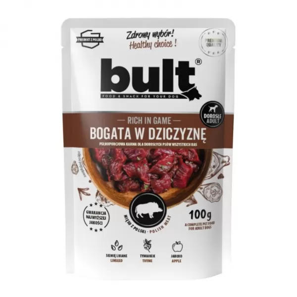 JUKO BULT kapsa pro psy se zvěřinou 100g