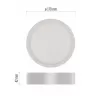 EMOS LED panel NEXXO př. kr. 12,5W (ZD5135)