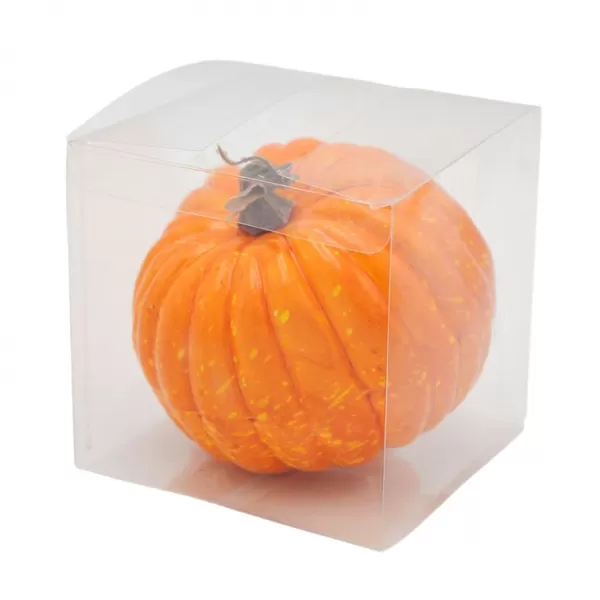 Dekorace - Dýně v boxu 12cm oranž