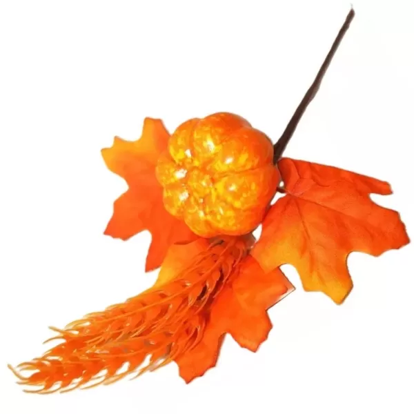 Dekorace - Přízdoba podzim dýně,klasy 28cm