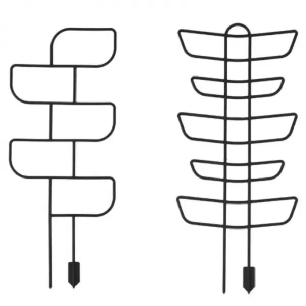 Podpěra na rostliny 55cm sada 2ks-geometrik