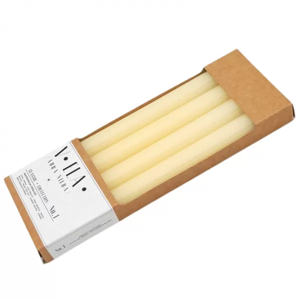 Dekorace Svíčka VELA OLOWEK 22/230 krémová