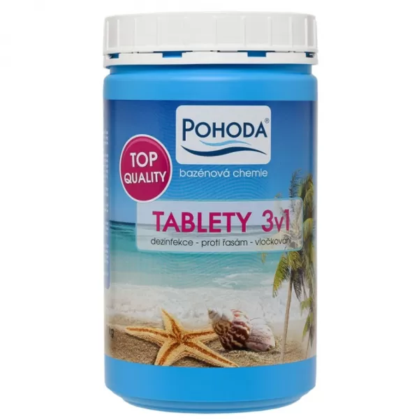 POHODA chlor.tablety 3v1 1kg