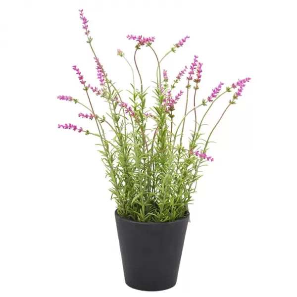 Dekorace - Levandule v obalu 47cm růžová