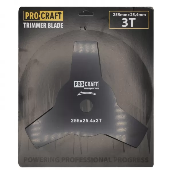 PROCRAFT Nůž křovinořezu D255 25.4 3T
