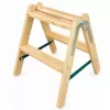 Schůdky dřevěné, 2 příčky, L = 54cm