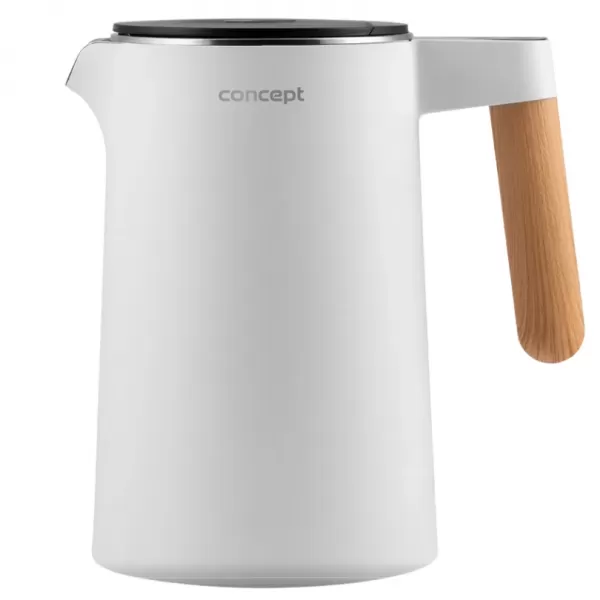 CONCEPT RK3300 Rychlovarná konvice s regulací teploty 1,5 l Salt & Pepper