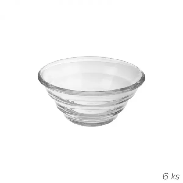 Miska sklo kónická Gastroboutique pr. 10 cm 6 ks (UK 129299)