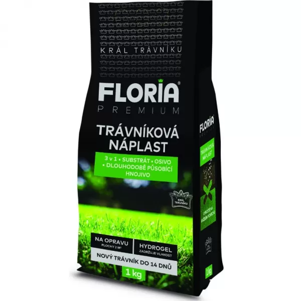 FLORIA náplast Trávníková 3 v 1 - 1 kg