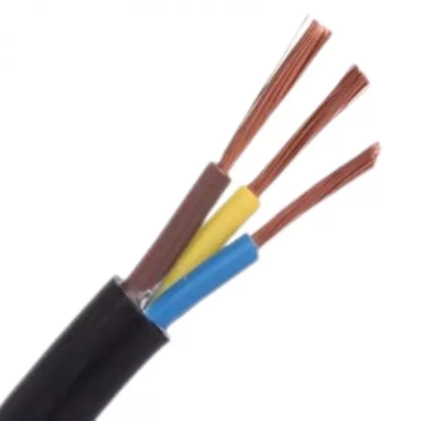 CYSY 3Cx2,5 (černý kabel)