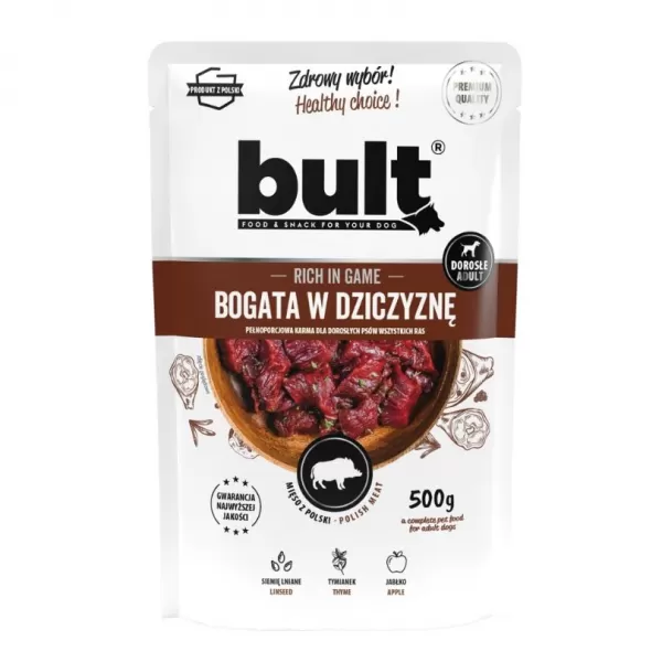 JUKO BULT kapsa pro psy se zvěřinou 500g
