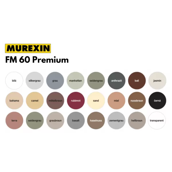 MUREXIN Spár. malta FM 60 Premium 8Kg Jasmín